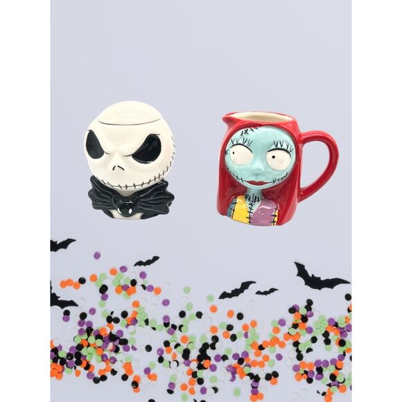 Disney The Nightmare Before Christmas Sugar and Creamer - Picture 1 of 4